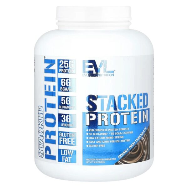 EVLution Nutrition, Stacked Protein, 5 lbs