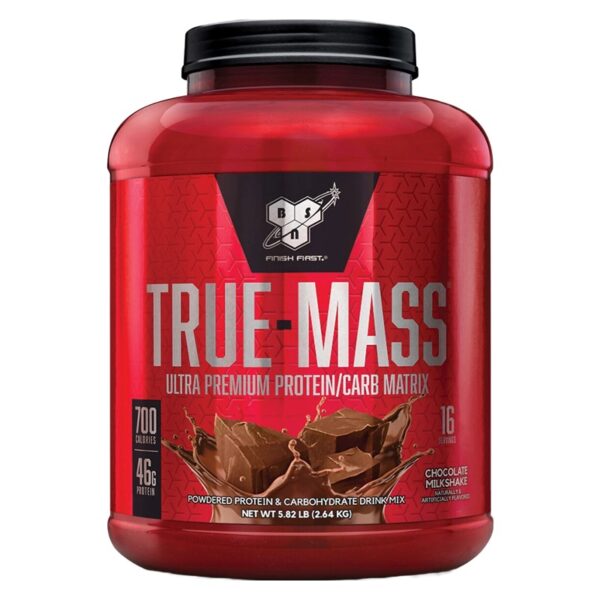 BSN, True-Mass, Ultra Premium Protein/Carb Matrix, 5.82 lbs