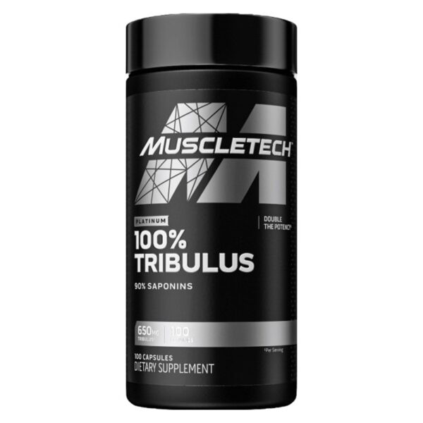 MuscleTech, Platinum 100% Tribulus, 650 mg, 100 Capsules