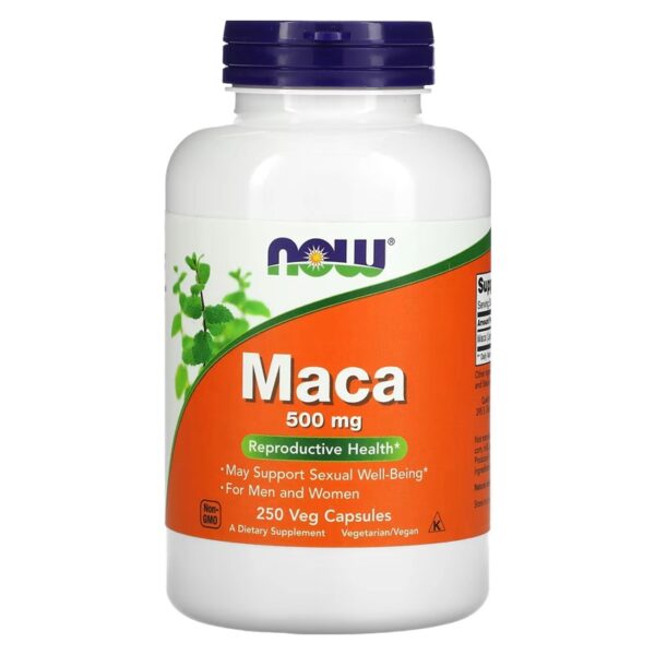 NOW Foods, Maca, 500 mg, 250 Veg Capsules