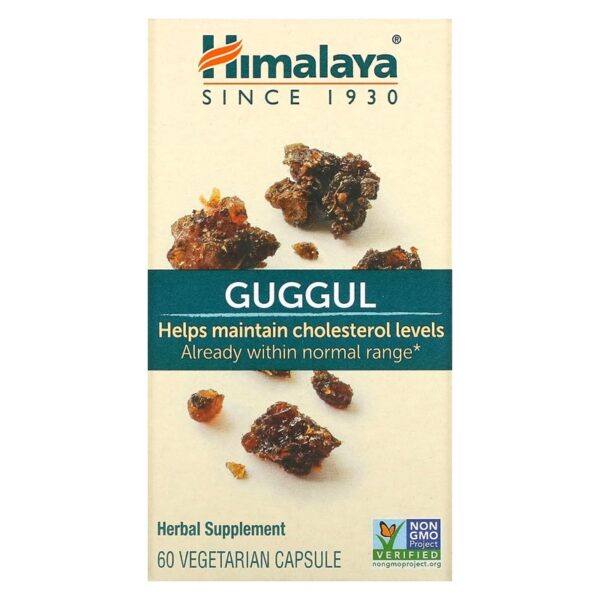 Himalaya, Guggul, 60 Vegetarian Capsules