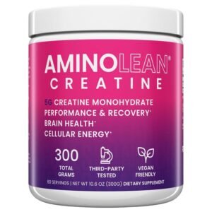 RSP Nutrition AminoLean Creatine Monohydrate, Unflavored, 60 Servings