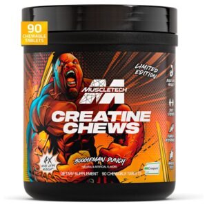 MuscleTech Creatine Chews, 90 Chewable Tablets