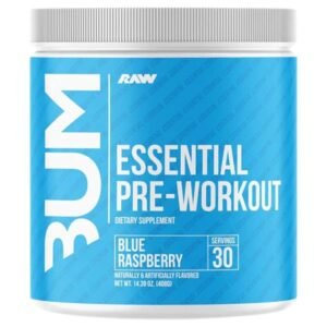 Raw Nutrition Bum Essential Pre-Workout, 40 Servings