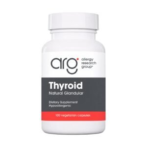 Allergy Research Group Thyroid 40 mg – 100 Vegetarian Capsules