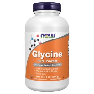 NOW Foods Glycine Pure Powder, 454 g