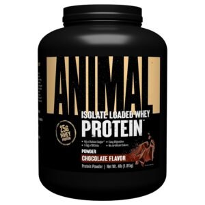 Animal Isolate Loaded Whey Protein, 4 lbs
