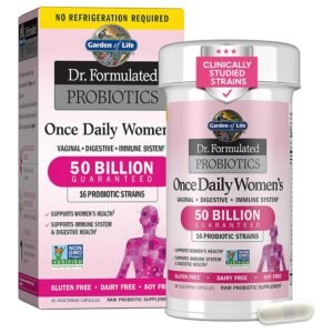 Garden of Life Dr. Formulated Probiotics Once Daily Women's, 50 Billion, 30 Vegetarian Capsules