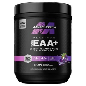 MuscleTech Platinum 100% EAA+, 30 Servings