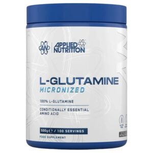 Applied Nutrition L-Glutamine Powder, Unflavored, 17.64 oz (500 g)