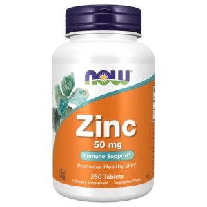 NOW Foods Zinc, 50 mg, 250 Tablets