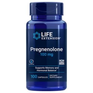 Life Extension Pregnenolone, 100 mg, 100 Capsules
