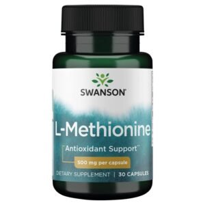 Swanson L-Methionine, 500 mg, 30 Capsules