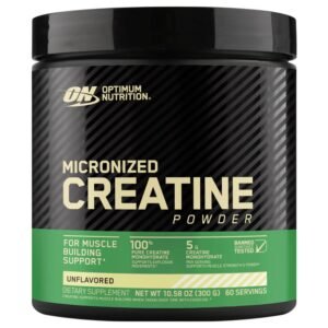 Optimum Nutrition Micronized Creatine Powder, Unflavored, 300 g
