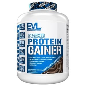 EVLution Nutrition Stacked Protein Gainer, 6 lbs