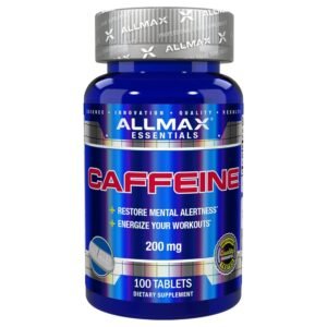 ALLMAX Caffeine , 200 mg, 100 Tablets