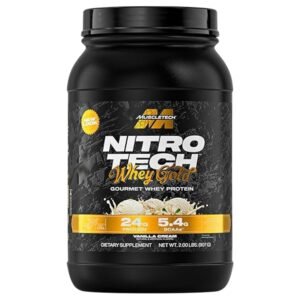 MuscleTech NitroTech 100% Whey Gold, 2 lbs