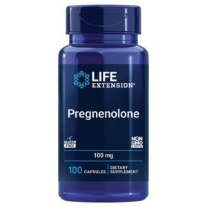 Life Extension Pregnenolone, 100 mg, 100 Capsules