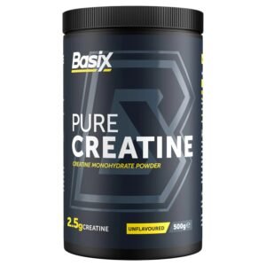 Basix Pure Creatine Monohydrate, Unflavored, 500 g