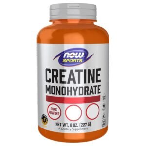 NOW Foods Creatine Monohydrate, Unflavored, 45 Servings