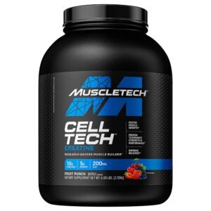 MuscleTech Cell-Tech Creatine, Fruit Punch, 6 lbs