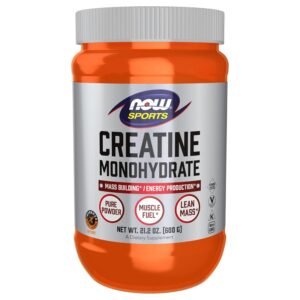NOW Foods Creatine Monohydrate,Unflavored, 120 Servings