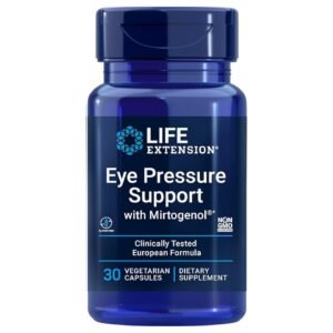 Life Extension Eye Pressure Support with Mirtogenol – 30 Vegetarian Capsules