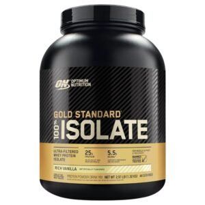 Optimum Nutrition Gold Standard 100% Isolate, 3 lbs