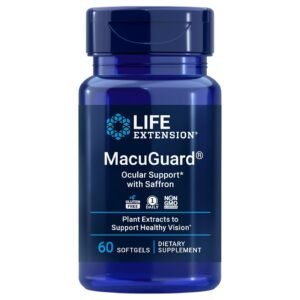 Life Extension MacuGuard Ocular Support – 60 Softgels