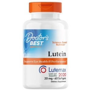 Doctor’s Best Lutein Lutemax 2020 20 mg – 60 Softgels