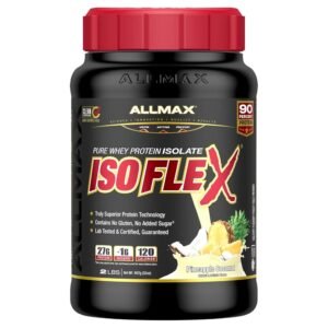 ALLMAX ISOFLEX Pure Whey Protein Isolate, 2 lbs