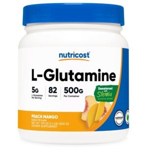 Nutricost L-Glutamine, 76 Servings