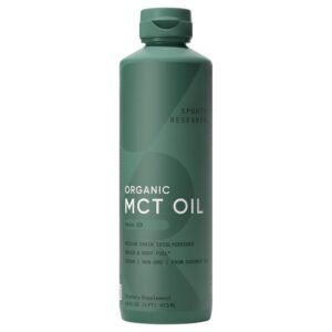 Sports Research Organic MCT Oil Keto C8, 16 fl oz (473 ml)