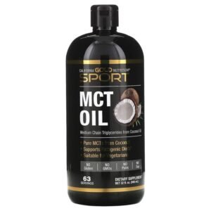 California Gold Nutrition Sport Organic MCT Oil (C8, C10), 32 fl oz (946 ml)