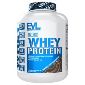 EVLution Nutrition 100% Whey Protein, 5 lbs