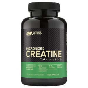 Optimum Nutrition Micronized Creatine Capsules – 100 Capsules