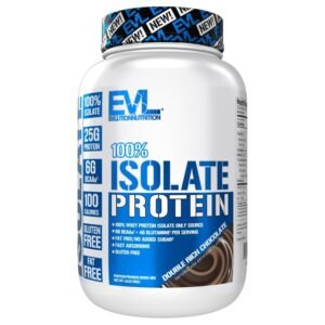 EVLution Nutrition 100% Isolate Protein, 1.6 lbs