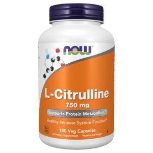 NOW Foods L-Citrulline, 750 mg, 90 Veg Capsules