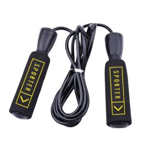 Sporter Jump Rope, 8' Black