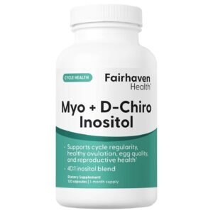 Fairhaven Health Myo + D-Chiro Inositol – 120 Capsules
