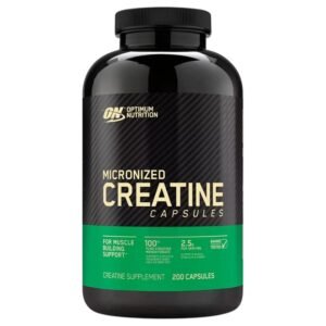 Optimum Nutrition Micronized Creatine Capsules, 200 Capsules