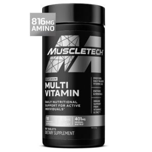 MuscleTech Platinum MultiVitamin, 90 Tablets