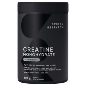 Sports Research Creatine Monohydrate, Unflavored, 100 Servings