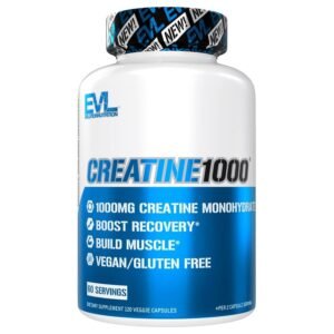 EVLution Nutrition Creatine1000, 120 Veggie Capsules