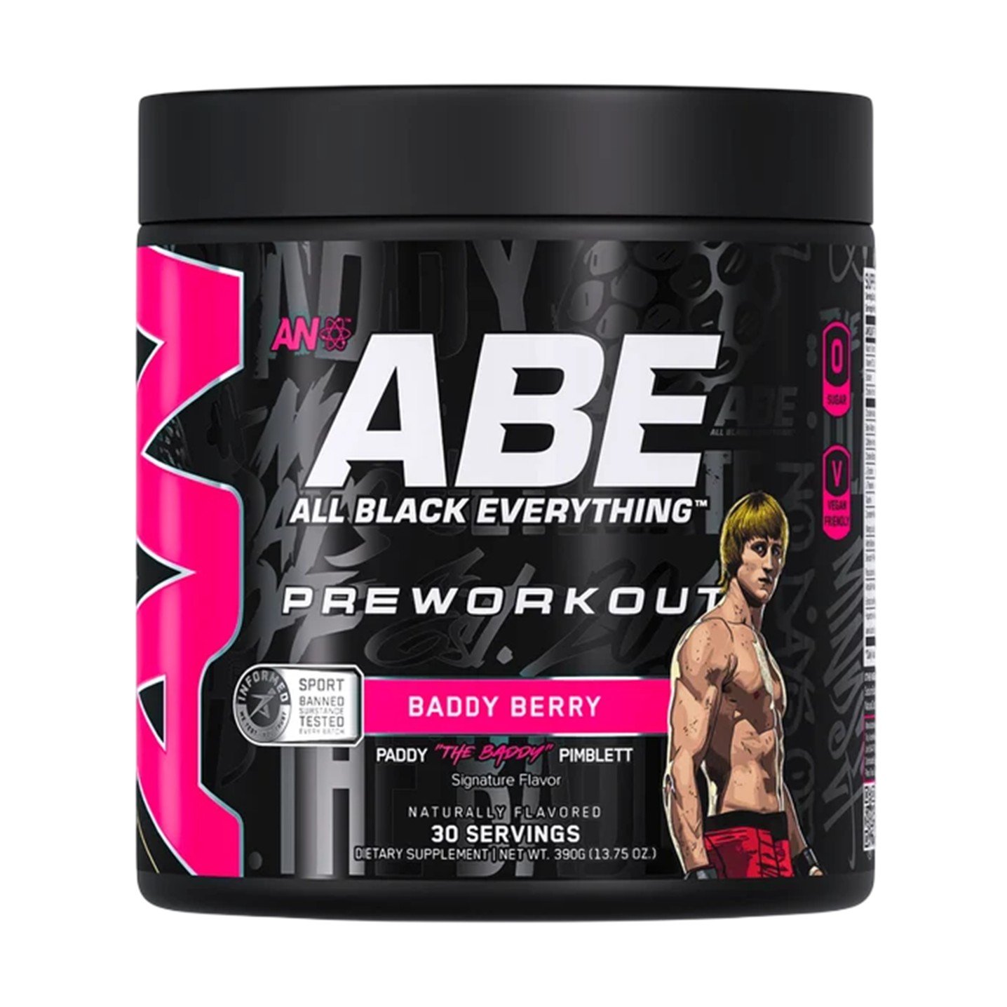 ABE Pre-Workout Baddy Berry – 13.75 oz (390 g)