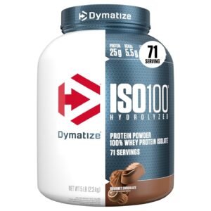 Dymatize ISO100 Hydrolyzed Whey Protein Isolate – 5 lbs