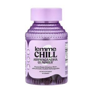 Lemme Chill De-Stress Gummies Mixed Berry – 60 Gummies