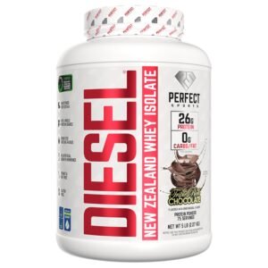Perfect Sports Diesel 100% New Zealand Whey Protein Isolate, 5 lbs