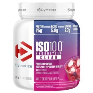Dymatize ISO100 Hydrolyzed Clear Whey – 16 Servings