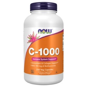 NOW Foods C-1000 with Bioflavonoids – 250 Veg Capsules